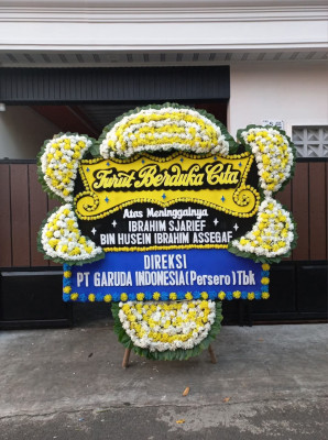 Papan Bunga Duka di Kricak