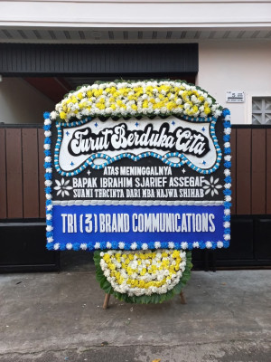 Papan Bunga Duka di Kricak